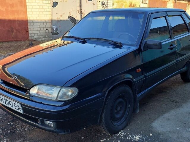 ВАЗ 2115 Самара 2008 у Славянске на Automoto.ua Чорний ВАЗ 2115 Самара, об'ємом двигуна 1.5 л та пробігом 82 тис. км за 1428 $, фото 1 на Automoto.ua