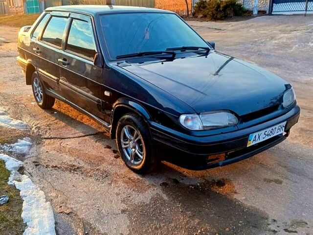 Чорний ВАЗ 2115 Самара, об'ємом двигуна 1.6 л та пробігом 193 тис. км за 1650 $, фото 1 на Automoto.ua