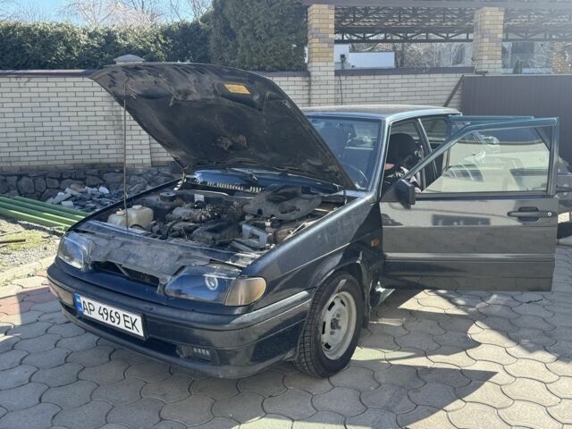 Черный ВАЗ 2115 Самара, объемом двигателя 1.6 л и пробегом 180 тыс. км за 1500 $, фото 1 на Automoto.ua