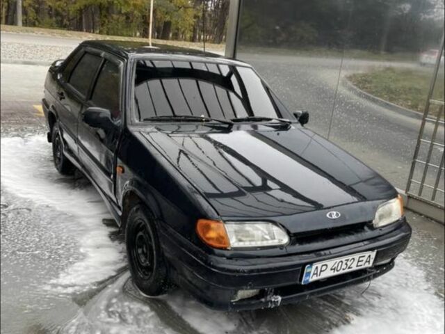 Чорний ВАЗ 2115 Самара, об'ємом двигуна 1.6 л та пробігом 400 тис. км за 1240 $, фото 1 на Automoto.ua