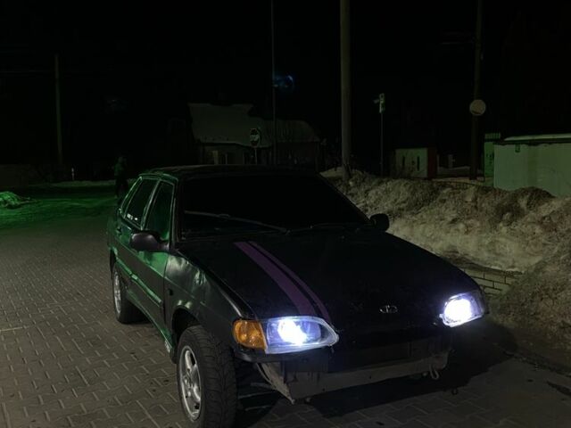 Черный ВАЗ 2115 Самара, объемом двигателя 1.6 л и пробегом 200 тыс. км за 1500 $, фото 1 на Automoto.ua