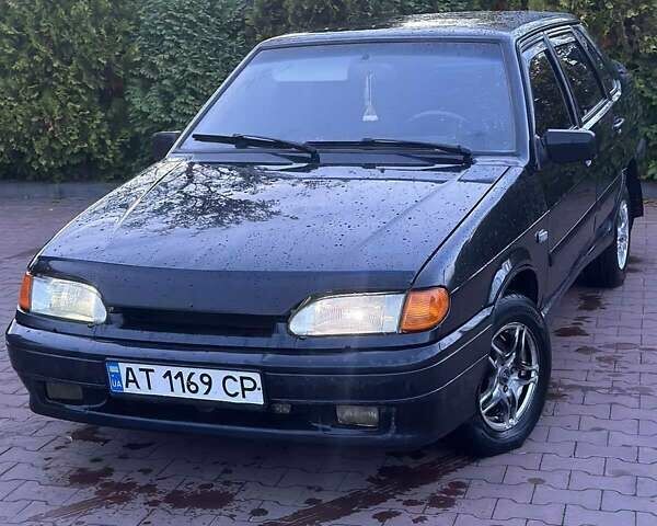 Черный ВАЗ 2115 Самара, объемом двигателя 1.6 л и пробегом 256 тыс. км за 1799 $, фото 1 на Automoto.ua