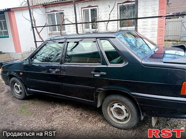 Черный ВАЗ 2115 Самара, объемом двигателя 1.6 л и пробегом 83 тыс. км за 2700 $, фото 1 на Automoto.ua