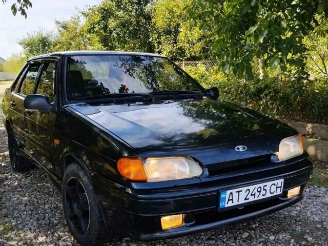 Чорний ВАЗ 2115 Самара, об'ємом двигуна 1.6 л та пробігом 202 тис. км за 1250 $, фото 1 на Automoto.ua