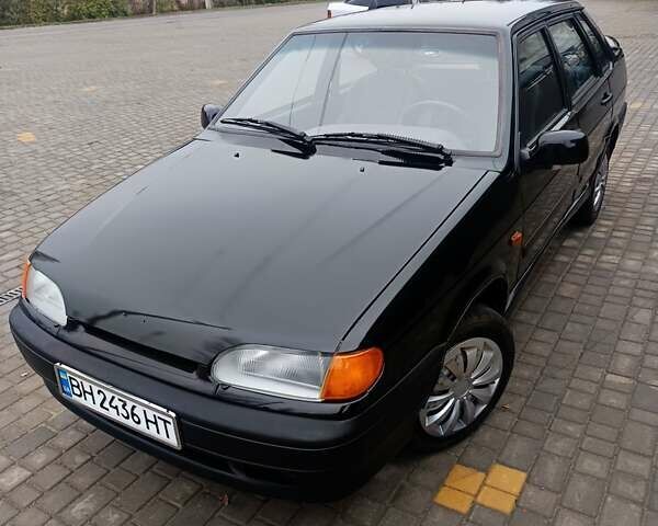 Чорний ВАЗ 2115 Самара, об'ємом двигуна 1.6 л та пробігом 190 тис. км за 1800 $, фото 1 на Automoto.ua