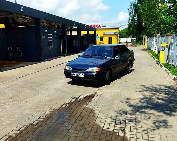 Чорний ВАЗ 2115 Самара, об'ємом двигуна 1.6 л та пробігом 238 тис. км за 1100 $, фото 1 на Automoto.ua