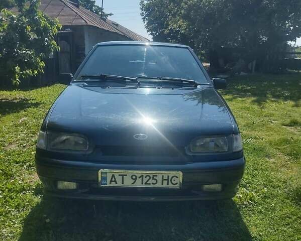 Черный ВАЗ 2115 Самара, объемом двигателя 1.6 л и пробегом 186 тыс. км за 2900 $, фото 1 на Automoto.ua