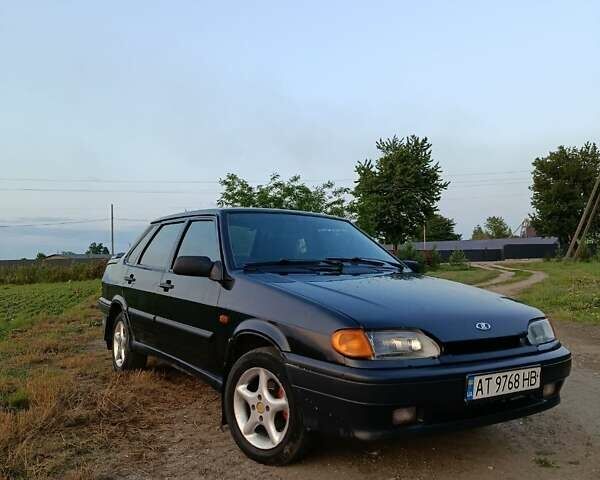 Черный ВАЗ 2115 Самара, объемом двигателя 1.6 л и пробегом 181 тыс. км за 1850 $, фото 1 на Automoto.ua