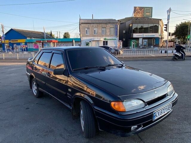 Чорний ВАЗ 2115 Самара, об'ємом двигуна 1.6 л та пробігом 240 тис. км за 1950 $, фото 1 на Automoto.ua