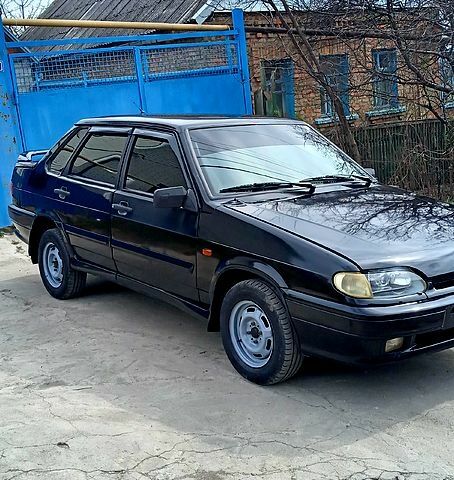 Чорний ВАЗ 2115 Самара, об'ємом двигуна 16 л та пробігом 1000 тис. км за 2000 $, фото 1 на Automoto.ua