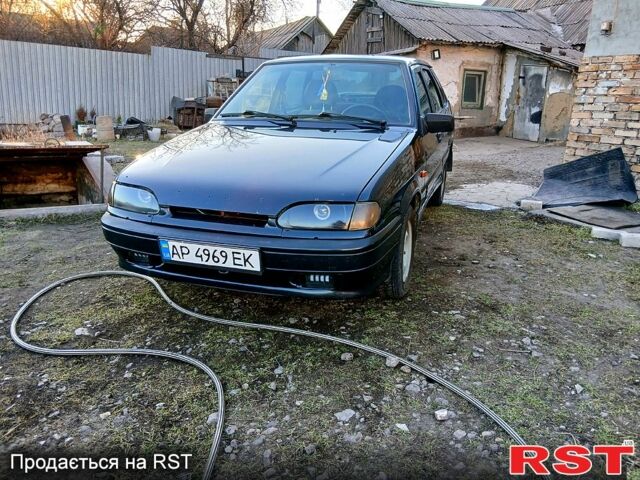 Черный ВАЗ 2115 Самара, объемом двигателя 1.6 л и пробегом 200 тыс. км за 1700 $, фото 1 на Automoto.ua