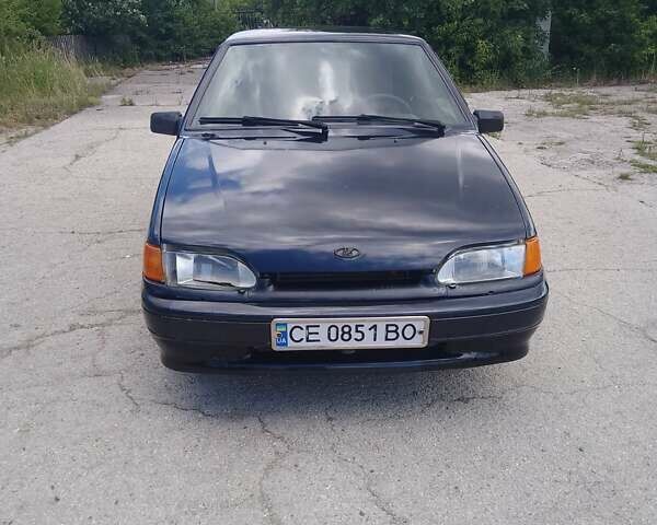 Черный ВАЗ 2115 Самара, объемом двигателя 1.6 л и пробегом 165 тыс. км за 1900 $, фото 1 на Automoto.ua