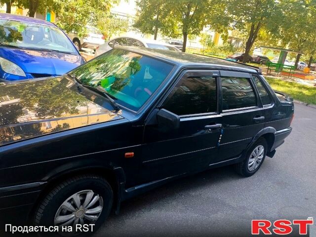 Черный ВАЗ 2115 Самара, объемом двигателя 1.5 л и пробегом 0 тыс. км за 1600 $, фото 1 на Automoto.ua