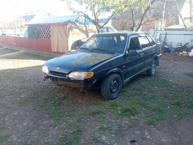 Чорний ВАЗ 2115 Самара, об'ємом двигуна 1.6 л та пробігом 65 тис. км за 760 $, фото 1 на Automoto.ua