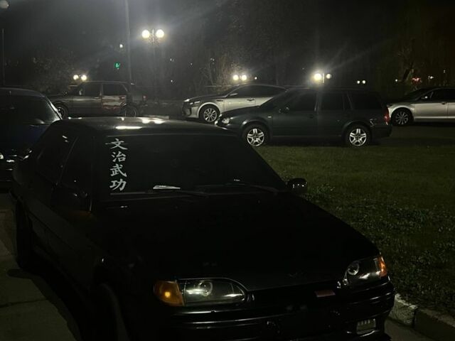 Черный ВАЗ 2115 Самара, объемом двигателя 1.6 л и пробегом 200 тыс. км за 900 $, фото 1 на Automoto.ua