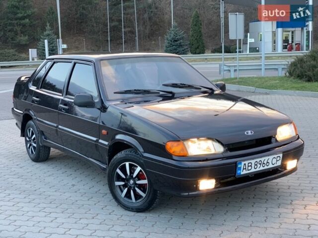 Черный ВАЗ 2115 Самара, объемом двигателя 1.6 л и пробегом 190 тыс. км за 2250 $, фото 1 на Automoto.ua