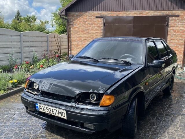 Чорний ВАЗ 2115 Самара, об'ємом двигуна 1.6 л та пробігом 100 тис. км за 1650 $, фото 1 на Automoto.ua