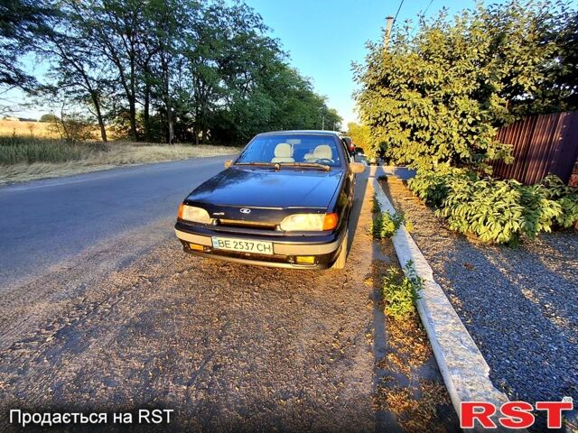 Чорний ВАЗ 2115 Самара, об'ємом двигуна 1.6 л та пробігом 212 тис. км за 1600 $, фото 1 на Automoto.ua