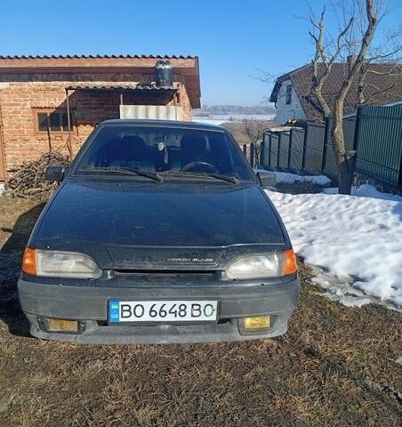 Черный ВАЗ 2115 Самара, объемом двигателя 1.6 л и пробегом 280 тыс. км за 1500 $, фото 1 на Automoto.ua