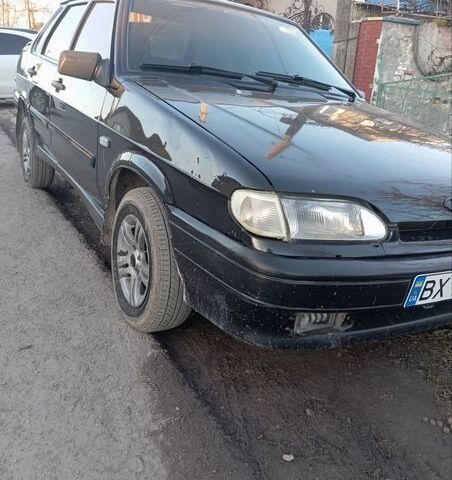 Черный ВАЗ 2115 Самара, объемом двигателя 1.6 л и пробегом 330 тыс. км за 1899 $, фото 1 на Automoto.ua