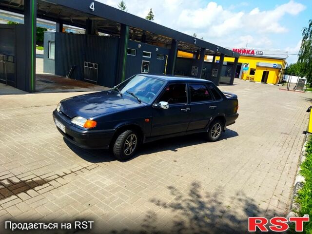 Черный ВАЗ 2115 Самара, объемом двигателя 1.6 л и пробегом 0 тыс. км за 1100 $, фото 1 на Automoto.ua