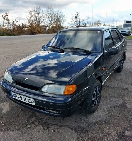 Черный ВАЗ 2115 Самара, объемом двигателя 1.6 л и пробегом 190 тыс. км за 1650 $, фото 1 на Automoto.ua