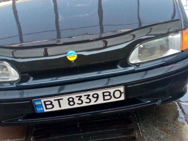 Черный ВАЗ 2115 Самара, объемом двигателя 1.6 л и пробегом 145 тыс. км за 2150 $, фото 1 на Automoto.ua