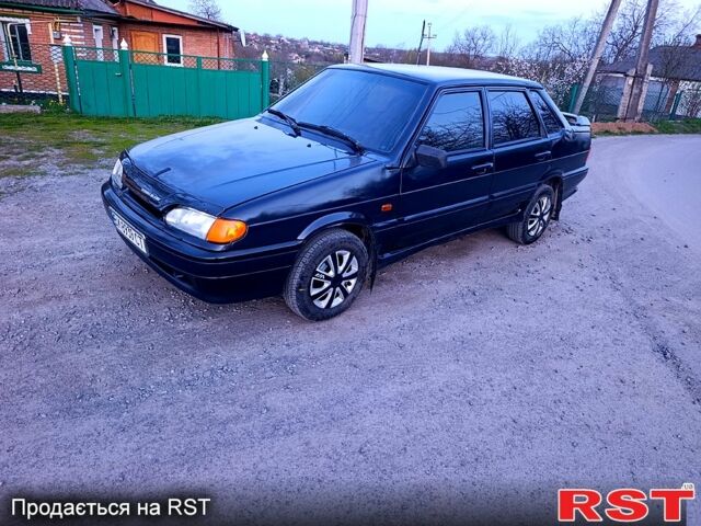 Чорний ВАЗ 2115 Самара, об'ємом двигуна 1.6 л та пробігом 247 тис. км за 1800 $, фото 1 на Automoto.ua