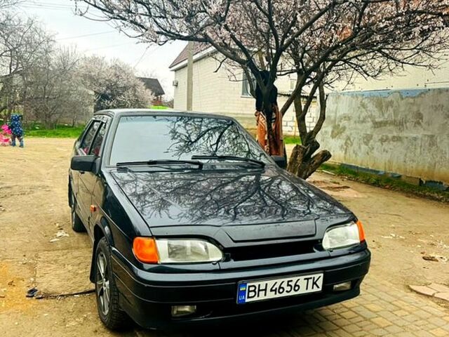 Черный ВАЗ 2115 Самара, объемом двигателя 1.6 л и пробегом 197 тыс. км за 1800 $, фото 1 на Automoto.ua