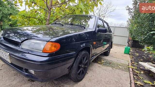 Черный ВАЗ 2115 Самара, объемом двигателя 1.6 л и пробегом 110 тыс. км за 2600 $, фото 1 на Automoto.ua