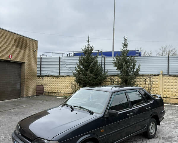 Чорний ВАЗ 2115 Самара, об'ємом двигуна 1.6 л та пробігом 199 тис. км за 1600 $, фото 1 на Automoto.ua