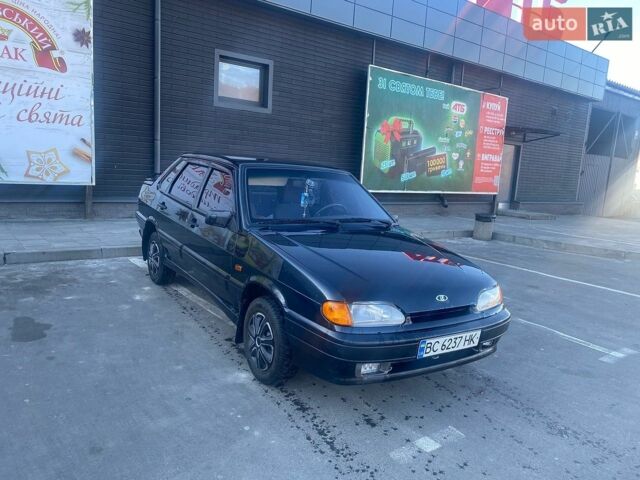 Черный ВАЗ 2115 Самара, объемом двигателя 1.6 л и пробегом 135 тыс. км за 1650 $, фото 1 на Automoto.ua