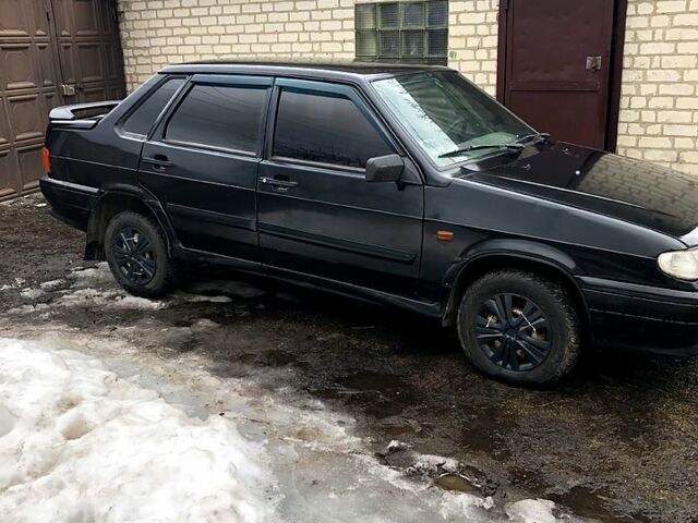 Чорний ВАЗ 2115 Самара, об'ємом двигуна 1.6 л та пробігом 230 тис. км за 1550 $, фото 1 на Automoto.ua