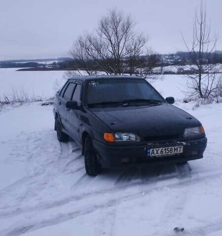 Чорний ВАЗ 2115 Самара, об'ємом двигуна 1.6 л та пробігом 300 тис. км за 2500 $, фото 1 на Automoto.ua