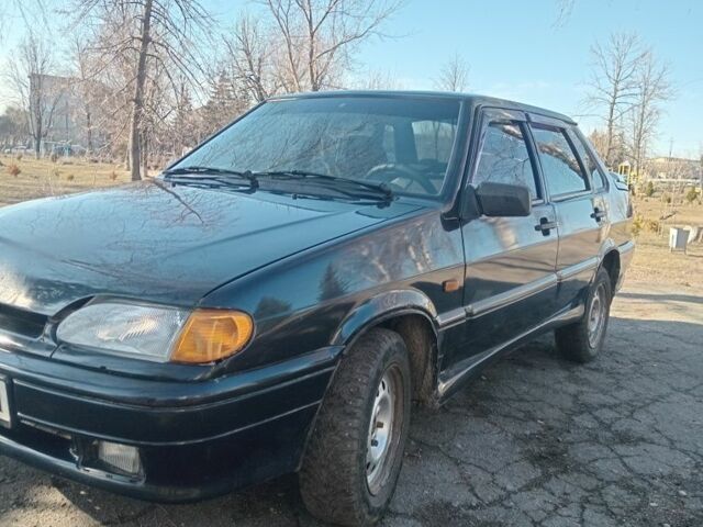 Чорний ВАЗ 2115 Самара, об'ємом двигуна 1.5 л та пробігом 2 тис. км за 2100 $, фото 1 на Automoto.ua