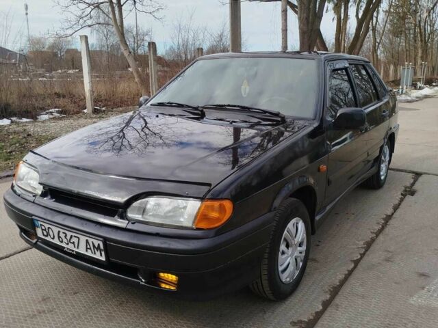 Чорний ВАЗ 2115 Самара, об'ємом двигуна 1.6 л та пробігом 92 тис. км за 2200 $, фото 1 на Automoto.ua