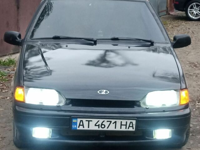 Черный ВАЗ 2115 Самара, объемом двигателя 1.6 л и пробегом 230 тыс. км за 1350 $, фото 1 на Automoto.ua