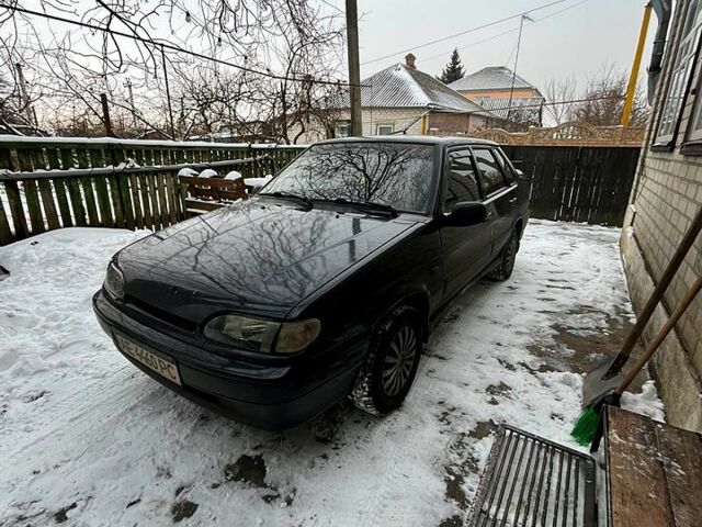 Черный ВАЗ 2115 Самара, объемом двигателя 1.6 л и пробегом 1000 тыс. км за 2550 $, фото 1 на Automoto.ua