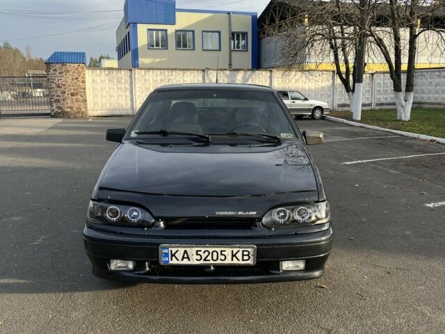Чорний ВАЗ 2115 Самара, об'ємом двигуна 1.6 л та пробігом 220 тис. км за 2000 $, фото 1 на Automoto.ua