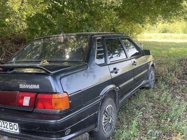 Чорний ВАЗ 2115 Самара, об'ємом двигуна 1.6 л та пробігом 225 тис. км за 1501 $, фото 1 на Automoto.ua