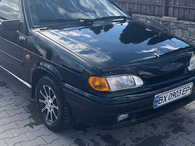 Черный ВАЗ 2115 Самара, объемом двигателя 1.6 л и пробегом 98 тыс. км за 2200 $, фото 1 на Automoto.ua