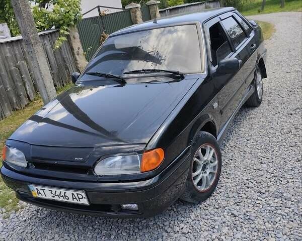ВАЗ 2115 Самара 2008 у Івано-Франківську на Automoto.ua Чорний ВАЗ 2115 Самара, об'ємом двигуна 1.6 л та пробігом 250 тис. км за 1650 $, фото 1 на Automoto.ua