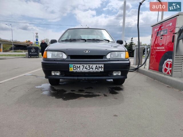 Черный ВАЗ 2115 Самара, объемом двигателя 1.5 л и пробегом 46 тыс. км за 2400 $, фото 1 на Automoto.ua
