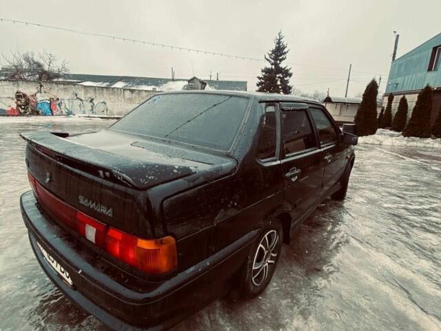 Черный ВАЗ 2115 Самара, объемом двигателя 0 л и пробегом 137 тыс. км за 1800 $, фото 1 на Automoto.ua