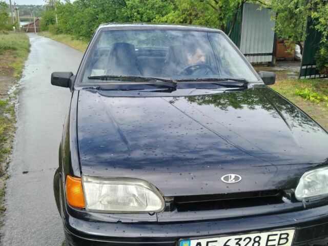 Черный ВАЗ 2115 Самара, объемом двигателя 1.6 л и пробегом 148 тыс. км за 1700 $, фото 1 на Automoto.ua