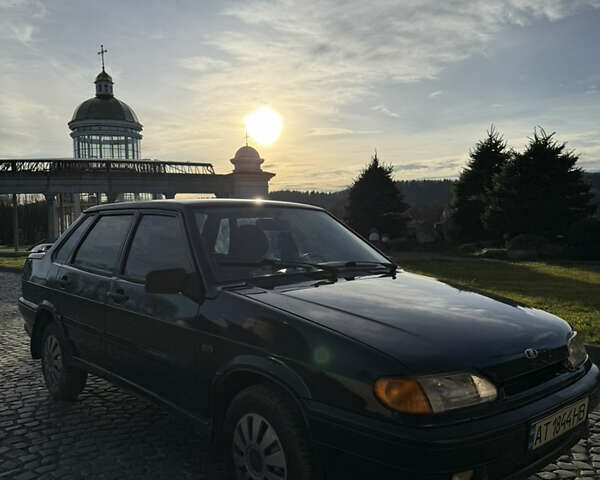 Черный ВАЗ 2115 Самара, объемом двигателя 1.6 л и пробегом 110 тыс. км за 2500 $, фото 1 на Automoto.ua