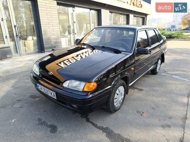 Чорний ВАЗ 2115 Самара, об'ємом двигуна 1.6 л та пробігом 94 тис. км за 3750 $, фото 1 на Automoto.ua