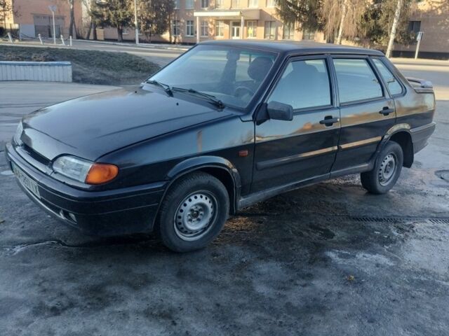 Чорний ВАЗ 2115 Самара, об'ємом двигуна 1.6 л та пробігом 137 тис. км за 2500 $, фото 1 на Automoto.ua