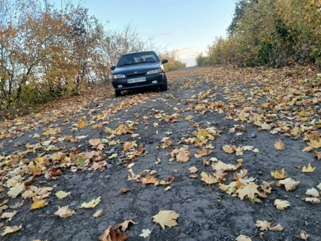 Чорний ВАЗ 2115 Самара, об'ємом двигуна 1.6 л та пробігом 205 тис. км за 1580 $, фото 1 на Automoto.ua