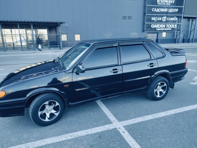 Черный ВАЗ 2115 Самара, объемом двигателя 1 л и пробегом 93 тыс. км за 2800 $, фото 1 на Automoto.ua